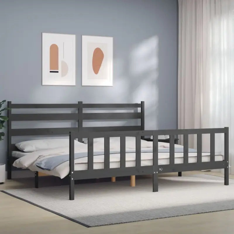 Massief grenenhouten bedframe voor een goede nachtrust en natuurlijke uitstraling - Bedden & bedframes