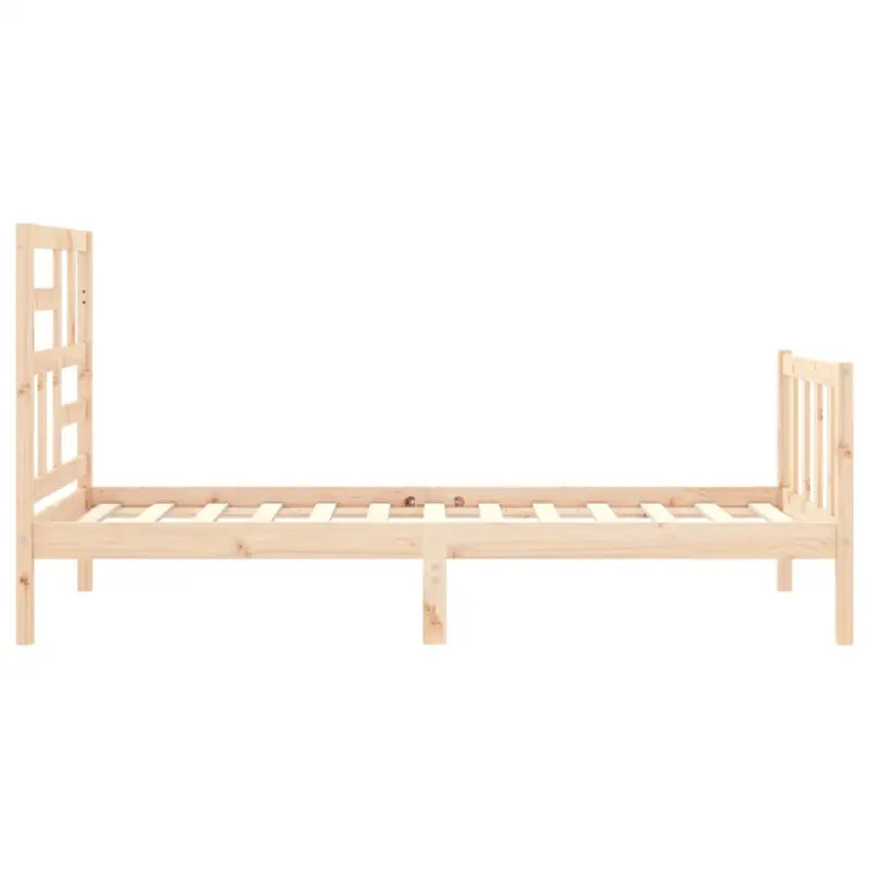 Massief Grenenhouten bedframe voor een goede nachtrust en natuurlijke uitstraling - Bedden & bedframes