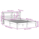 Massief Grenenhouten Bedframe voor een Natuurlijk en Comfortabel Slaapplekje - Bedden & bedframes