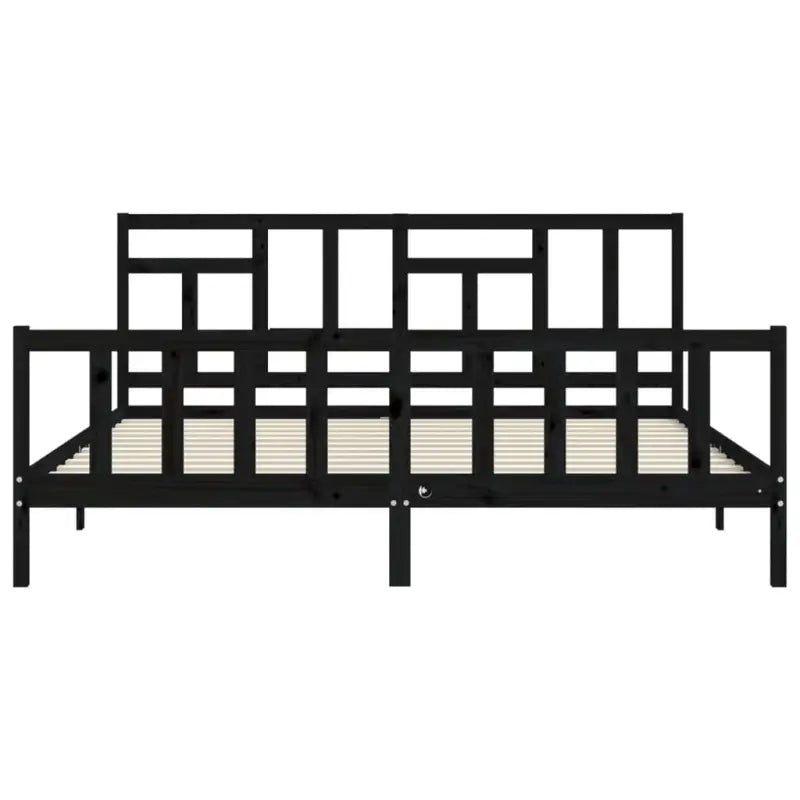 Massief Grenenhouten Bedframe voor een Natuurlijke en Comfortabele Slaapruimte - Bedden & bedframes