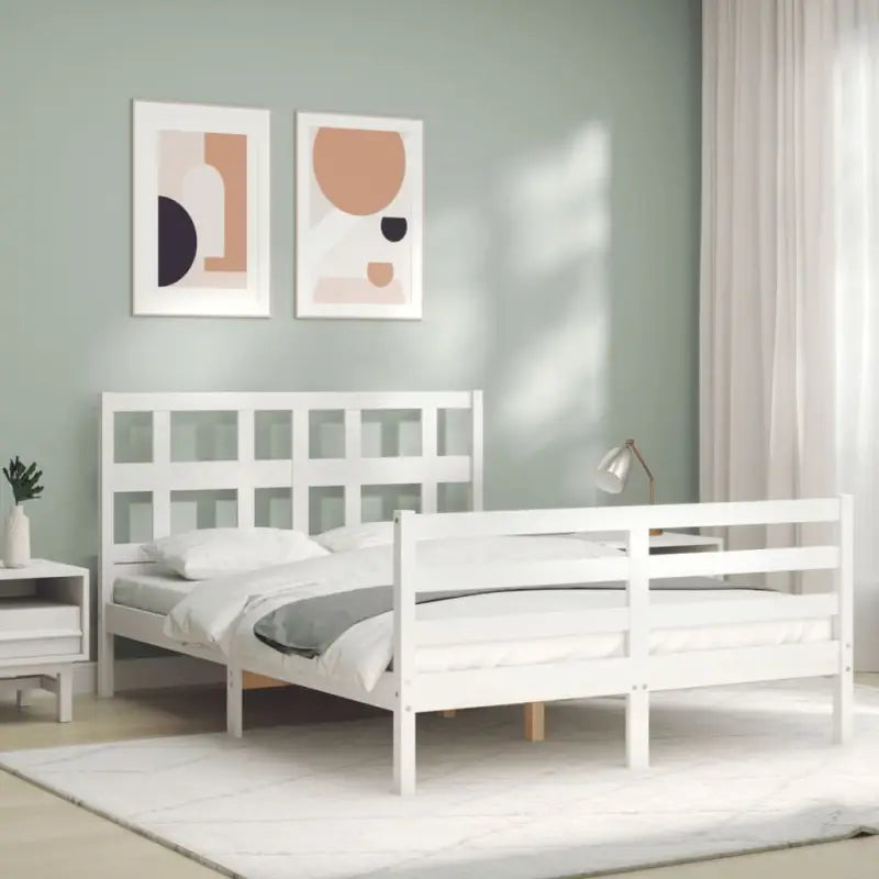 Massief grenenhouten bedframe voor een natuurlijke en comfortabele slaap - Bedden & bedframes