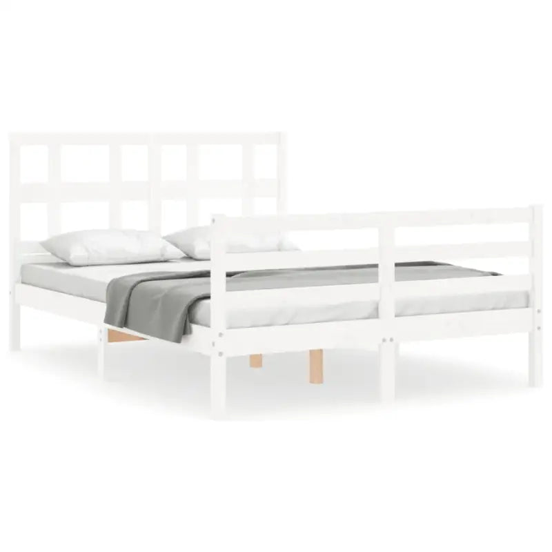 Massief grenenhouten bedframe voor een natuurlijke en comfortabele slaap - Bedden & bedframes