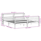 Massief grenenhouten bedframe voor een natuurlijke en comfortabele slaapkamer - Bedden & bedframes
