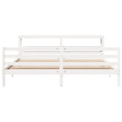 Massief grenenhouten bedframe voor een natuurlijke en comfortabele slaapkamer - Bedden & bedframes