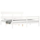 Massief Grenenhouten Bedframe voor een Natuurlijke en Decoratieve Slaapruimte - Bedden & bedframes