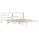 Massief Grenenhouten Bedframe voor een Natuurlijke en Decoratieve Slaapruimte - Bedden & bedframes