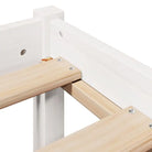 Massief Grenenhouten Bedframe voor een Natuurlijke en Decoratieve Slaapruimte - Bedden & bedframes