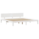 Massief Grenenhouten Bedframe voor een Natuurlijke en Decoratieve Slaapkamer - Bedden & bedframes
