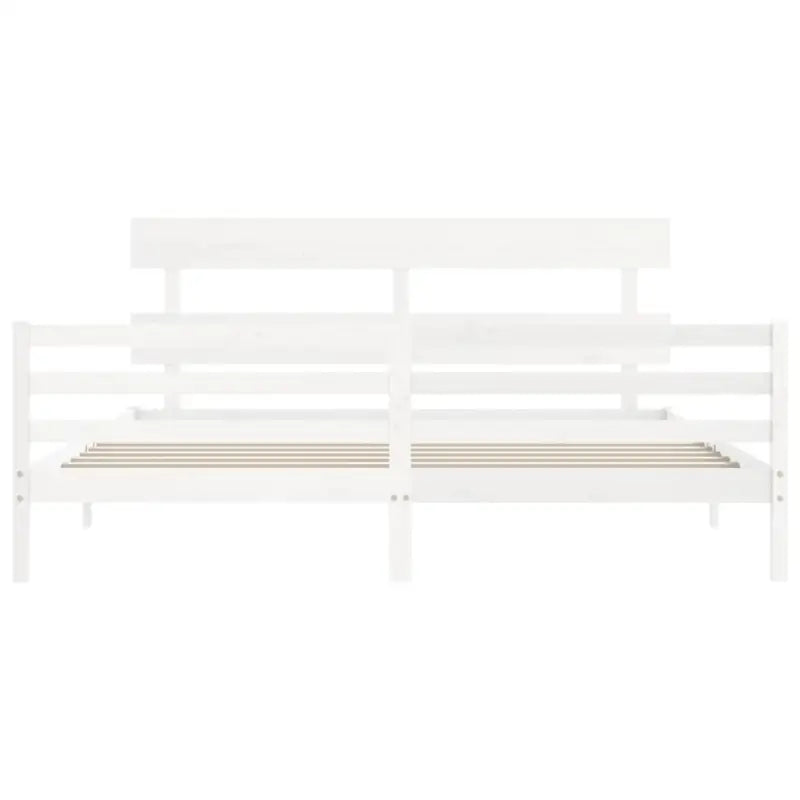 Massief Grenenhouten Bedframe voor een Natuurlijke en Decoratieve Slaapruimte - Bedden & bedframes