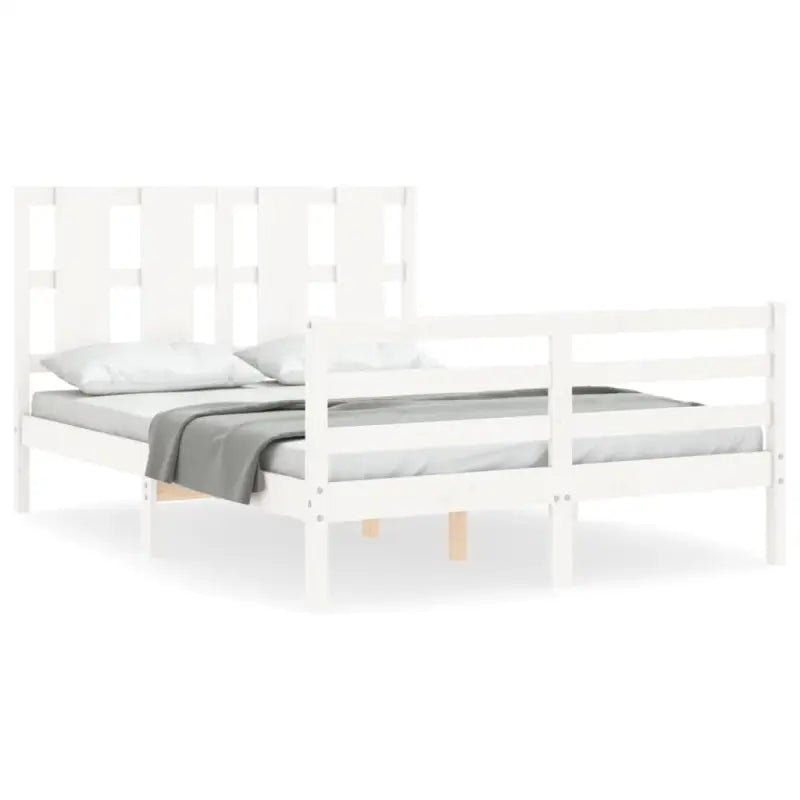 Massief grenenhouten bedframe voor een natuurlijke en praktische inrichting - Bedden & bedframes