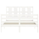 Massief grenenhouten bedframe voor een natuurlijke en praktische inrichting - Bedden & bedframes