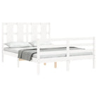 Massief grenenhouten bedframe voor een natuurlijke en praktische inrichting - Bedden & bedframes