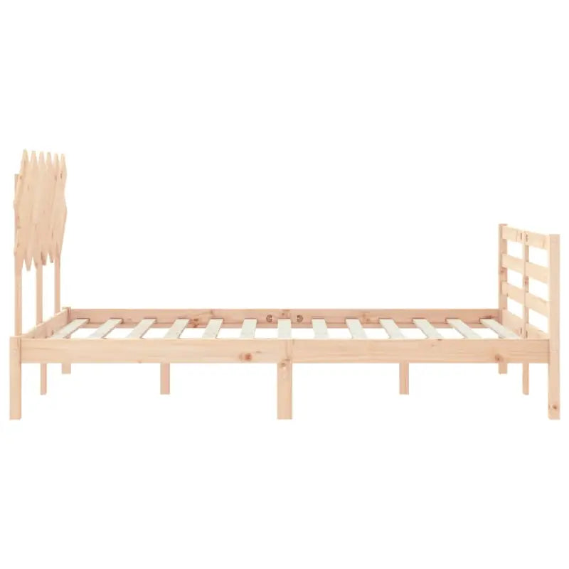 Massief grenenhouten bedframe voor een stilvolle en comfortabele slaapruimte - Bedden & bedframes