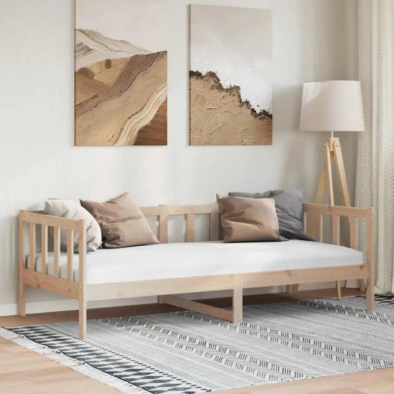 Massief grenenhouten multifunctionele slaapbank voor woonkamer en gastenvertrek - Bedden & bedframes