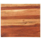 Massief houten tafelblad van gerecycled hout met rustieke uitstraling - 60 x 70 cm 25-27 mm / 1 / Massief acaciahout
