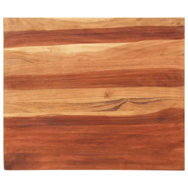 Massief houten tafelblad van gerecycled hout met rustieke uitstraling - 60 x 70 cm 25-27 mm / 1 / Massief acaciahout