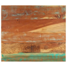 Massief houten tafelblad van gerecycled hout met rustieke uitstraling - 70 x 80 cm 25-27 mm / 1 / massief gerecycled