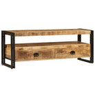 Massief mangohouten tv-meubel met vintage stijl voor een stijlvolle kamer - Tv-meubels