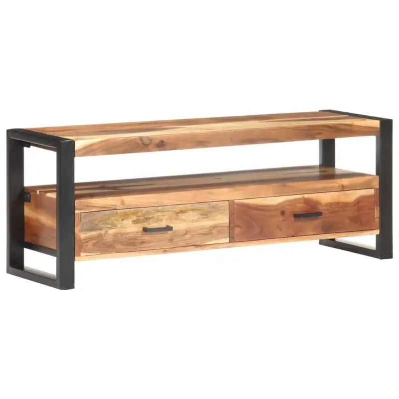 Massief mangohouten tv-meubel met vintage stijl voor een stijlvolle kamer - 1 / Massief acaciahout - Tv-meubels