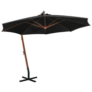 Massief vurenhout zweefparasols voor schaduw en UV-bescherming - Parasols en zonneschermen