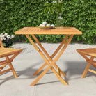 Massieve houten tuintafel fijn geschuurd voor buiten en eenvoudige opslag - 1 / Vierkant - Tuintafels