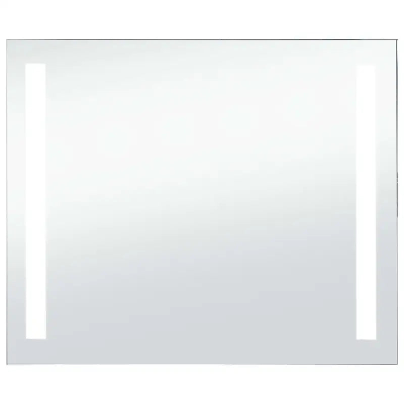Mat witte badkamerspiegel met LED verlichting inclusief levering bevat - Spiegels