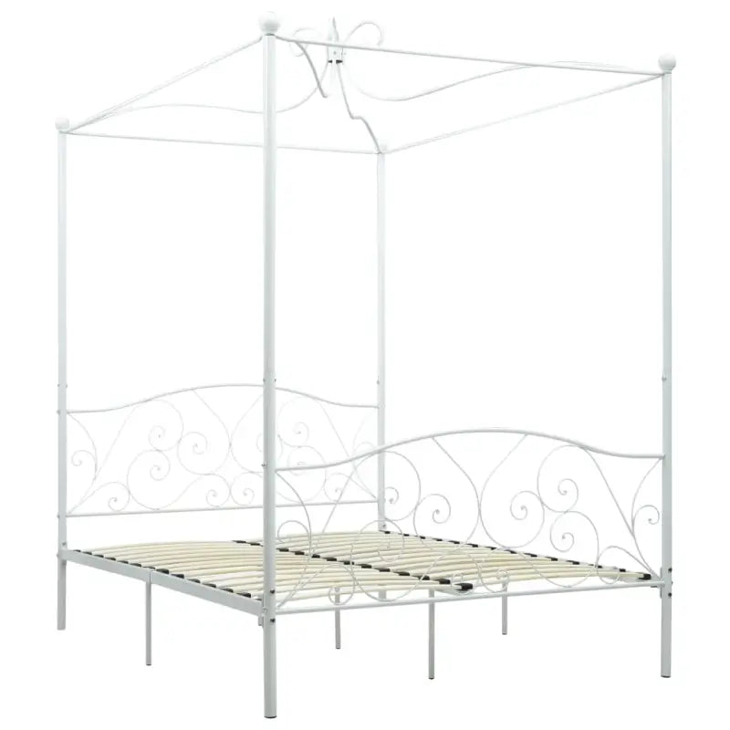 Metaal hemelbedframe voor een elegante slaapkamer uitstraling - Bedden & bedframes
