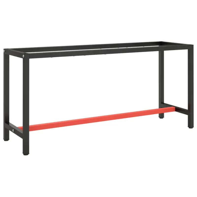 Metaal Werkbankframe met voorgeboorde gaten voor jouw werkruimte - 170 x 50 x 79 cm / 1 / Met 1 stang - Tafelpoten