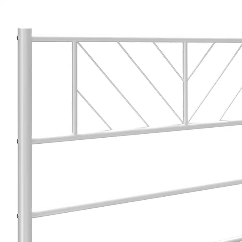 Metalen bedframe met extra opbergruimte en stevige metalen latten - Bedden & bedframes