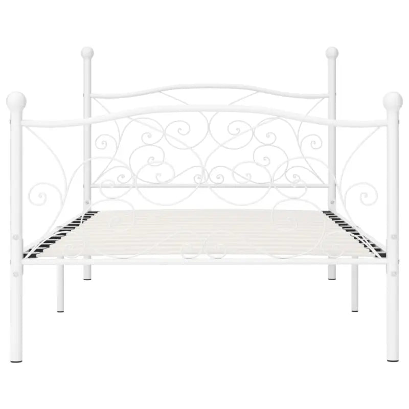 Metalen Bedframe met Massieve Constructie en Comfortabele Lattenbodem - Bedden & bedframes