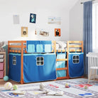 Metalen stapelbed van massief grenenhout voor een compacte kamer - Bedden & bedframes