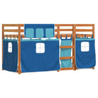 Metalen stapelbed van massief grenenhout voor een compacte kamer - Bedden & bedframes