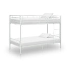 Metalen stapelbed voor kleine kinderkamers en multifunctioneel gebruik - Wit / Nee - Bedden & bedframes