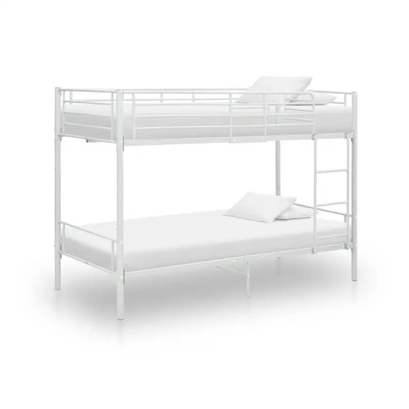 Metalen stapelbed voor kleine kinderkamers en multifunctioneel gebruik - Wit / Nee - Bedden & bedframes