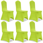 Meubelhoezen levering bevat stretch stoelhoes voor speciale gelegenheden - Groen / 6 - Meubelhoezen