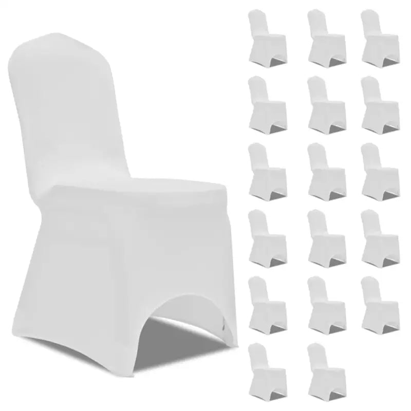 Meubelhoezen voor verschillende soorten stoelen inclusief levering bevat - Wit / 18 - Meubelhoezen