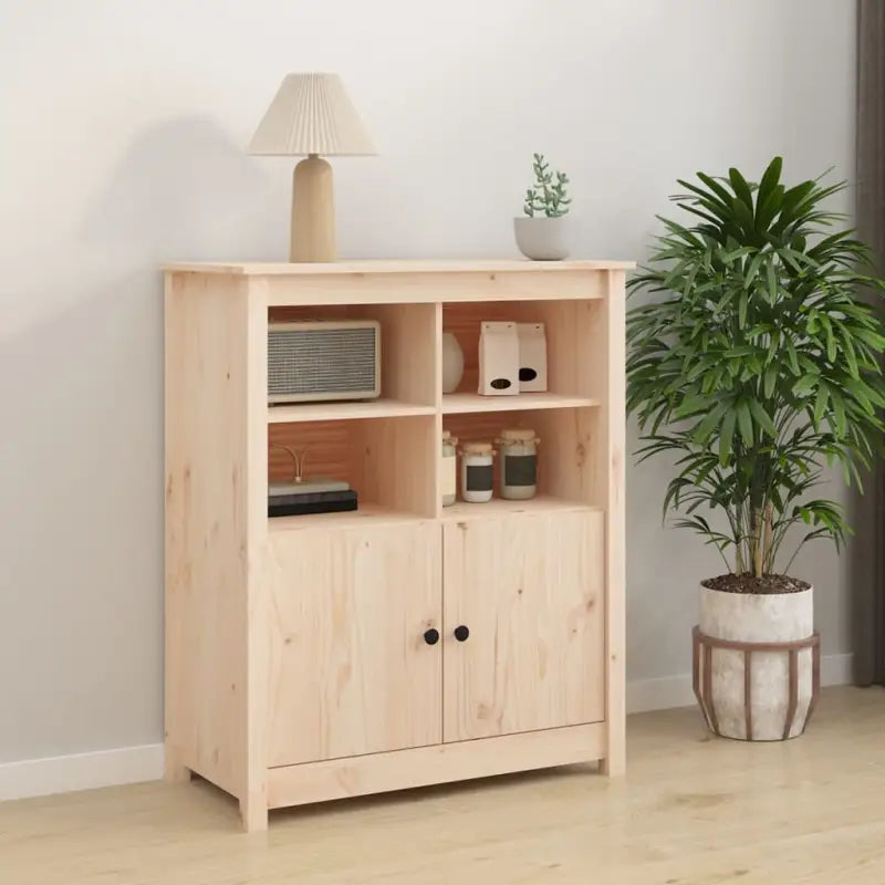Minimalistisch dressoir van massief grenenhout voor natuurlijk interieur - Dressoirs & buffetkasten
