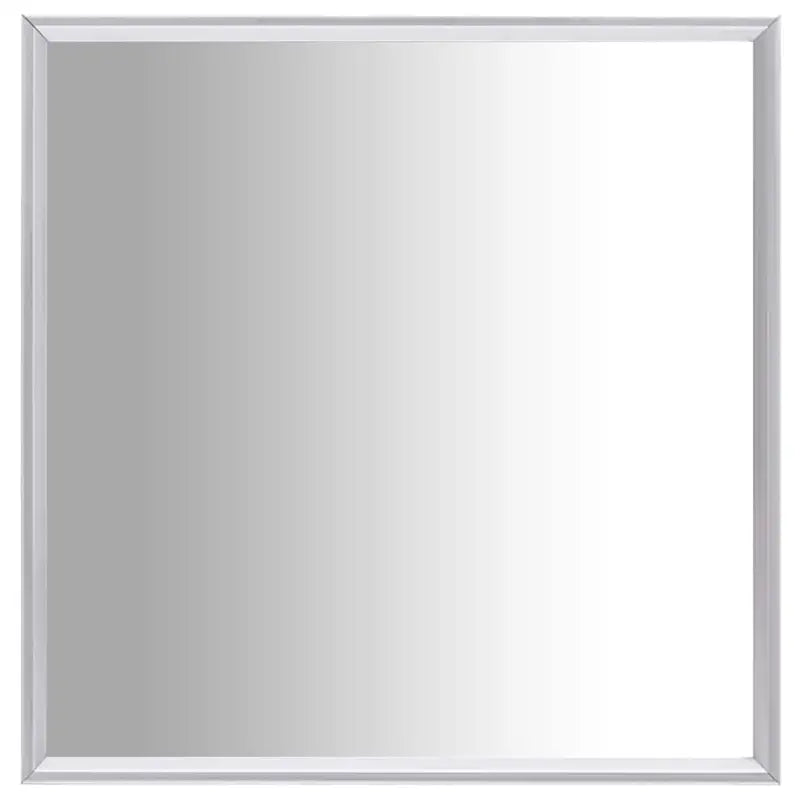 Minimalistische spiegel met glas en PVC-frame voor thuisdecoratie - Zilver / 40 x 40 cm / 1 - Spiegels