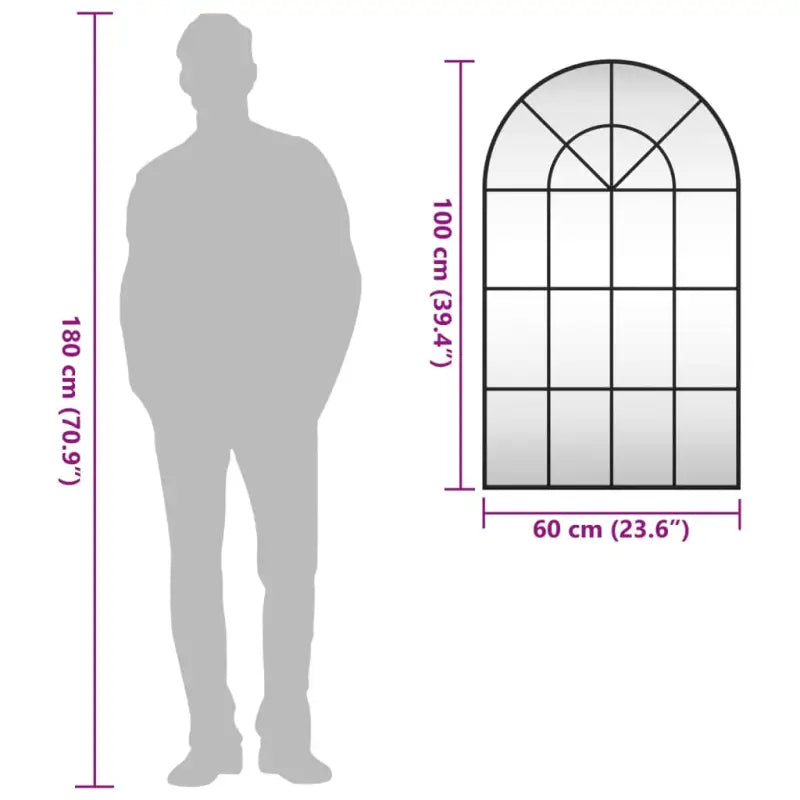 Minimalistische wandspiegel voor een duidelijke weerspiegeling en compacte ruimte - Spiegels