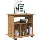 Mobilie opbergkast van bewerkt hout voor een moderne uitstraling - artisanaal eikenkleurig / 1 - Opbergkasten &