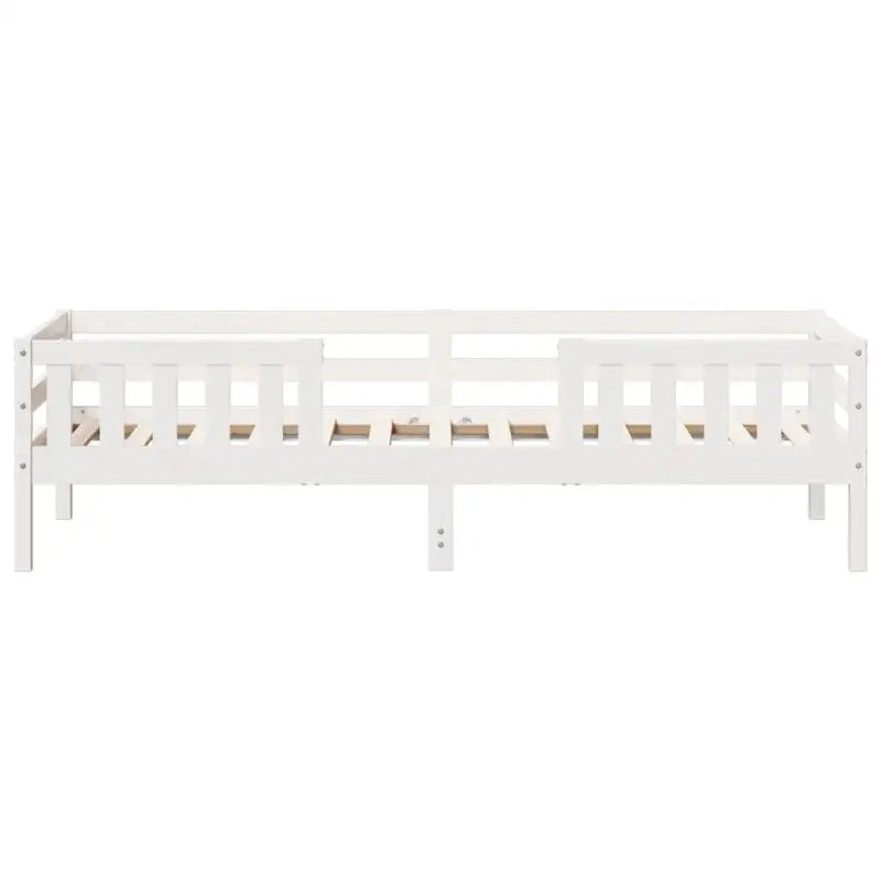 Modern bedframe met multiplex lattenbodem in massief grenenhout - Bedden & bedframes
