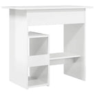 Modern bureau van bewerkt hout met hoogglans wit en makkelijk schoon te maken - Bureaus