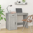 Modern bureaus van bewerkt hout met elegante en duurzame afwerking - Betongrijs - Bureaus