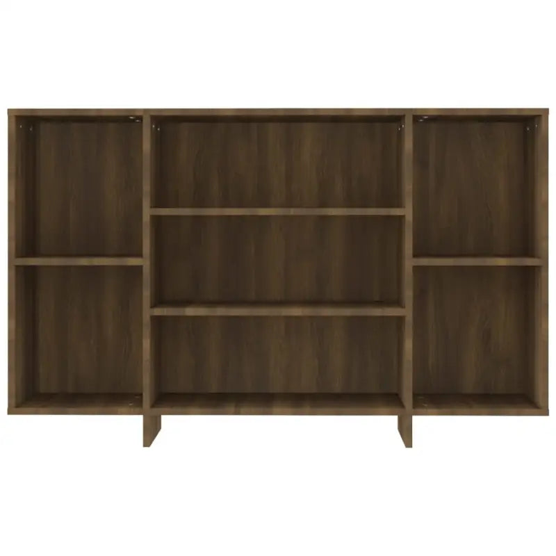 Modern dressoir met bewerkt hout en schappen voor interieurbijwerking - Dressoirs & buffetkasten