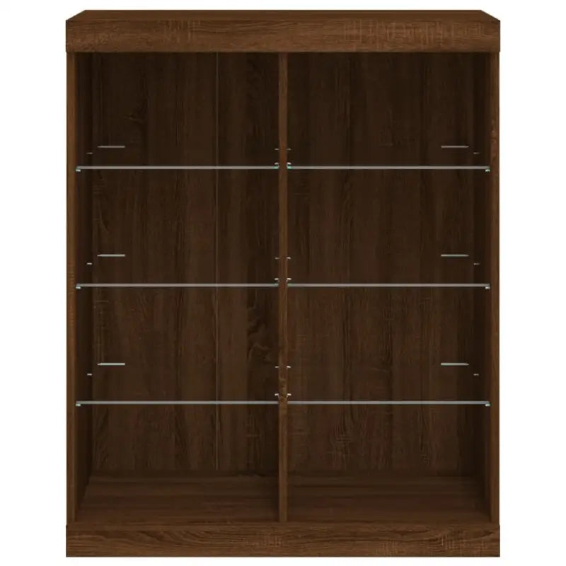Modern dressoir met LED-verlichting en duurzaam bewerkt hout - Dressoirs & buffetkasten