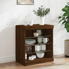 Modern dressoir met LED-verlichting en duurzame houten afwerking - Dressoirs & buffetkasten
