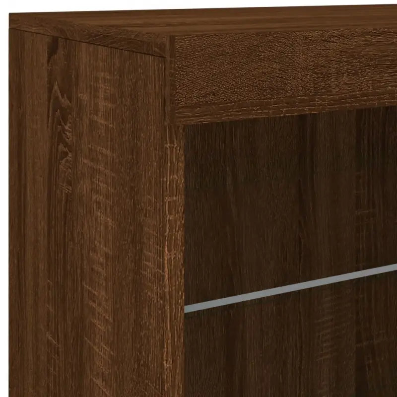 Modern dressoir met LED-verlichting en duurzame houten afwerking - Dressoirs & buffetkasten