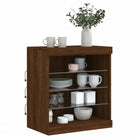 Modern dressoir met LED-verlichting en duurzame houten afwerking - Dressoirs & buffetkasten
