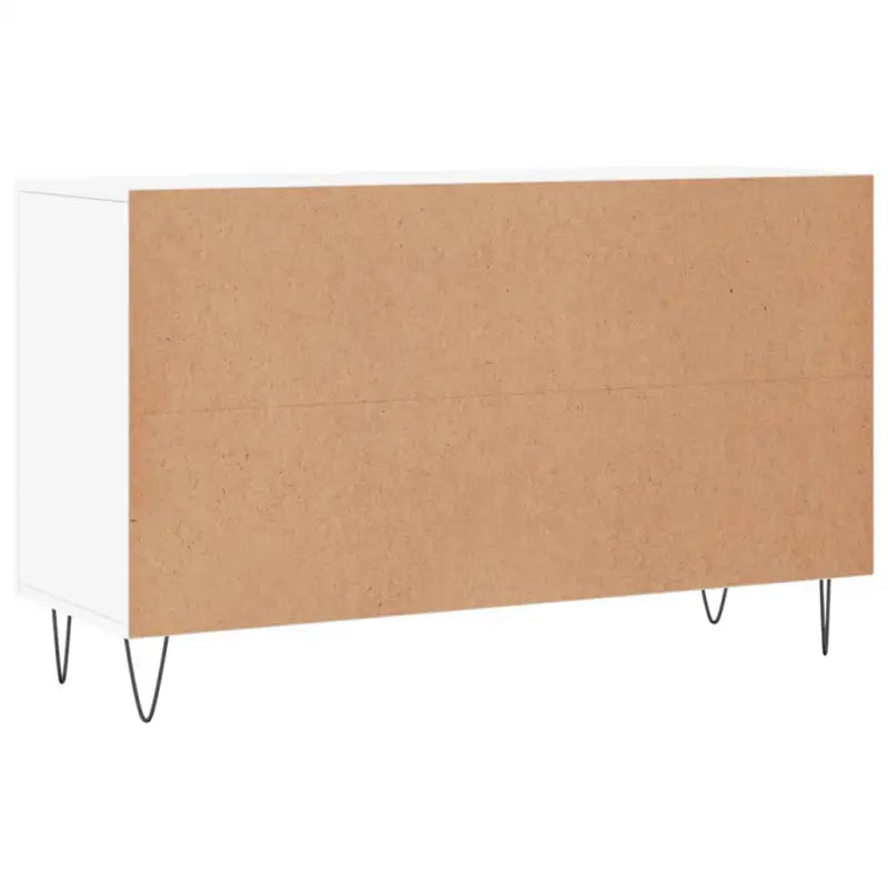 Modern dressoir met metalen poten en bewerkt hout voor een tijdloze uitstraling - Dressoirs & buffetkasten
