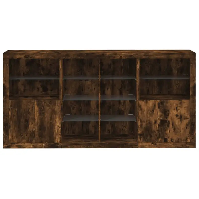 Modern dressoir met rgb led-verlichting en duurzaam bewerkt hout - Dressoirs & buffetkasten